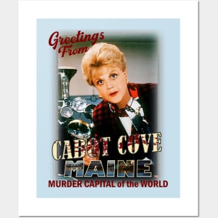 Murder She Wrote || Cabot Cove Posters and Art